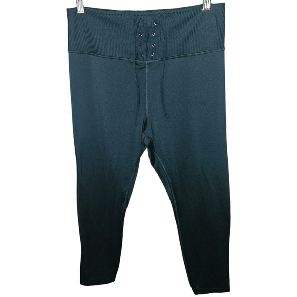 Victoria's Secret Pants - NWOT Victoria Secret On Point Flow Corset Front Tie Leggings